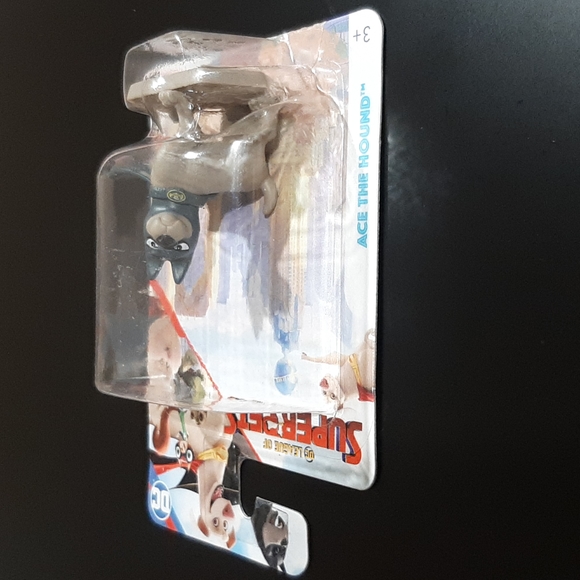 DC League of Super-Pets Ace Hound Mattel Micro Collection 1.75" Toy Cake Toppers - Picture 5 of 8